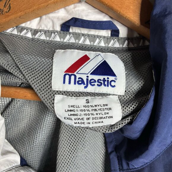 Vintage San Diego Padres Jacket Mens Small Majestic Collection Full Zip MLB - Picture 3 of 12